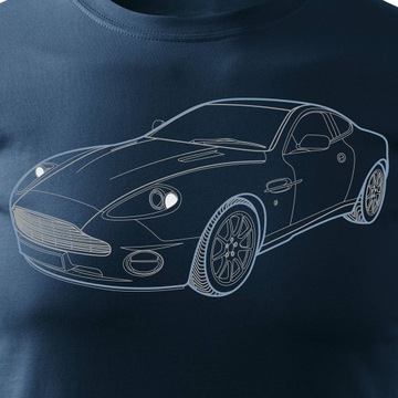 Koszulka z Aston Martin Vanquish DB9 na prezent