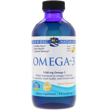 NORDIC NATURALS Omega-3 237ml EPA DHA W PŁYNIE