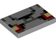 LEGO 26603pb089 PŁYTKA 2x3 Minecraft (1g)