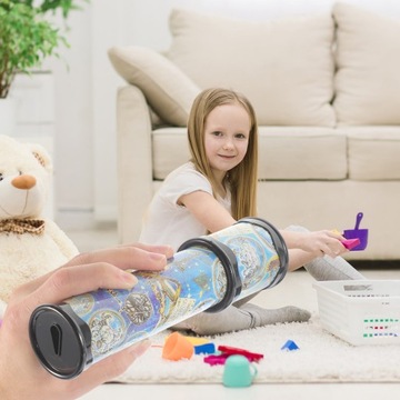KALEJDOSKOP RÓŻNE WIDOKI WNĘTRZA ZABAWKI EDUKACYJNE DLA DZIECI 2 SZT.