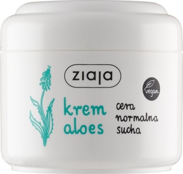 ZIAJA KREM BIO ALOES CERA NORMALNA SUCHA 100ML