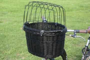 Большая плетеная корзина для велосипеда вашей собаки BUCKET XXL