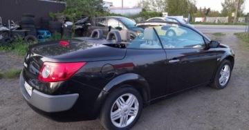 Renault Megane II Cabrio 2.0 i 16V 135KM 2004 Renault Megane Cabrio 2,0 benzyna skóry wyposażony niski przebieg zarej., zdjęcie 5
