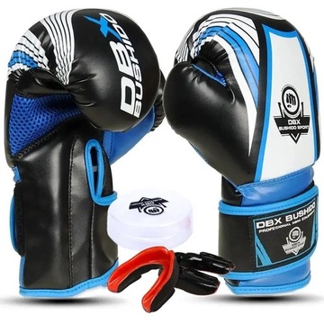 ZESTAW RĘKAWICE DLA DZIECI + OCHRANIACZ NA ZĘBY ZESTAW PREZENTOWY BUSHIDO