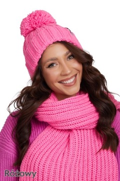 291 КОМПЛЕКТ ТЕПЛАЯ ПАЛЬСКАЯ ШАПКА И ШАРФ