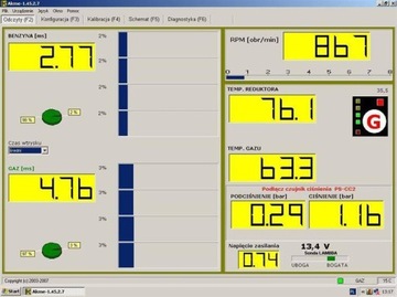 Сканер диагностического интерфейса LPG Bluetooth PLUS