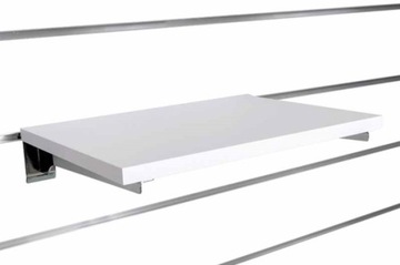 Półka na Space Shop Wall Biała 40x20cm wsporniki