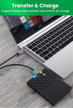КАБЕЛЬ ДЛЯ ВНЕШНЕГО HDD USB C 3.0 MacBook