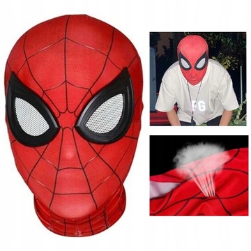 MASKA SPIDER-MAN CZŁOWIEK PAJĄK PRZEBRANIE COSPLAY