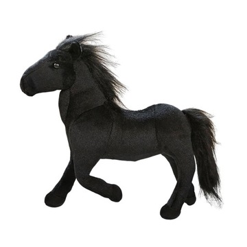 Lovely Stuffed Animal Horse Cuddly Plush Toys 12. x10. inch Cute Hug Black