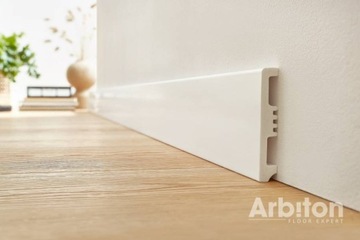 ARBITON AVIA Плинтус 8 МАТОВЫЙ БЕЛЫЙ 80мм
