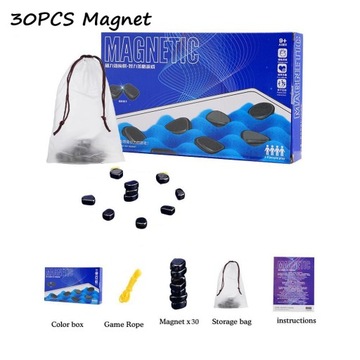 KAMIENIE MAGNETYCZNE 30 KAMIENI MAGNETYCZNYCH GRA ZRĘCZNOŚCIOWA