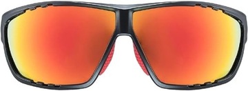 Uvex Sportstyle 706 антрацитовые матово-красные велосипедные очки
