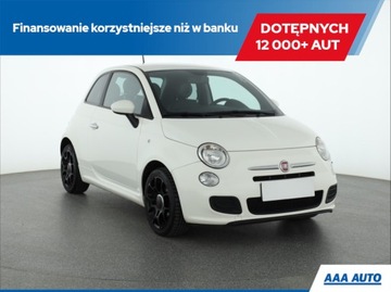 Fiat 500 II Seria 4 1.2 69KM 2015 Fiat 500 1.2, Salon Polska, Skóra, Klima