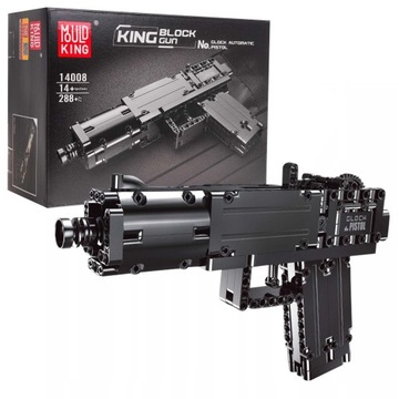 Klocki 288el. Karabin Pistolet Glock Dla dzieci Prezent