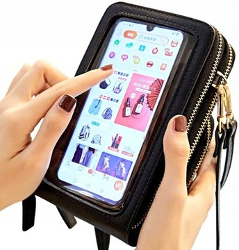 Женская мини-сумка для телефона, сумка-мессенджер