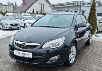 Opel Astra J Hatchback 5d 1.4 Turbo ECOTEC 140KM 2011 Opel Astra sprowadzone zarejestrowane 1.4 Benzyna 140KM