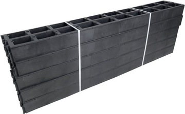 Бордюр садовый газонный Stella BORD 6см 1м