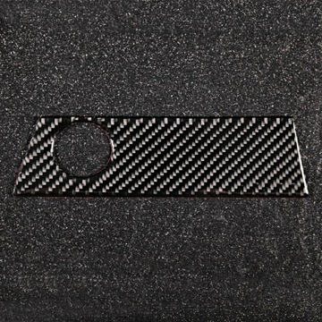 Osłona panelu zapalniczki Naklejka wykończeniowa Akcesoria z włókna PB