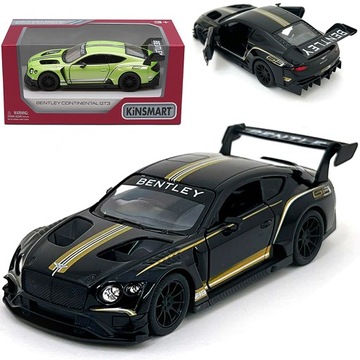 AUTO MODEL BENTLEY CONTINENTAL GT3 SAMOCHÓD METALOWY KINSMART AUTKO 1 38