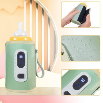 Портативный подогреватель для бутылочек, электрический USB-подогреватель для бутылочек