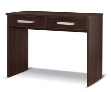 Biurko toaletka 2 szuflady 100cm kasztan wenge X27