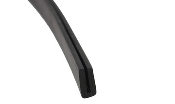 Краевая планка, защитная крышка, РЕЗИНА EPDM 1,5-2 мм.