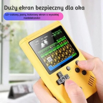 МИНИ-ПОРТАТИВНАЯ ИГРОВАЯ КОНСОЛЬ 500 В 1 РЕТРО-УСТРОЙСТВО — GAMEBOY СЕРЫЙ