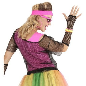 ЧЕРНАЯ СЕТЧАТАЯ ФУТБОЛКА 80-Х ГОДОВ