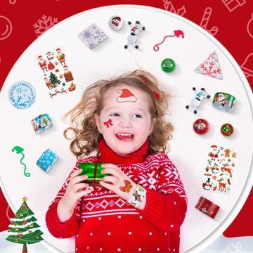 Новогодние наполнители для чулок Игрушки для детей 60 шт.