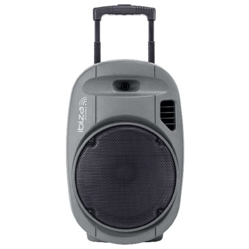 Мобильная колонка Ibiza PORT12VHF, серая МИКРОФОНЫ