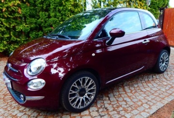 Fiat 500 II Seria 4 1.2 69KM 2020 Fiat 500 1.2 Star 2020 bogata unikatowa wersja bezwypadkowy, zdjęcie 3