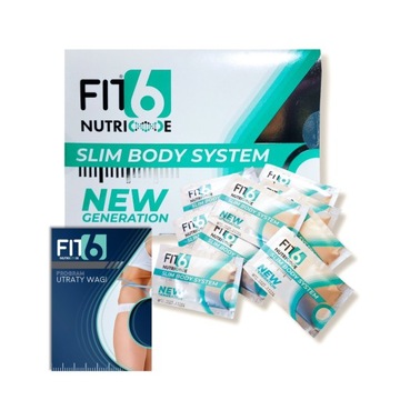 Nutricode Slim Body System FIT6 - Krok 2 Lepsza wersja + Broszura z kodem