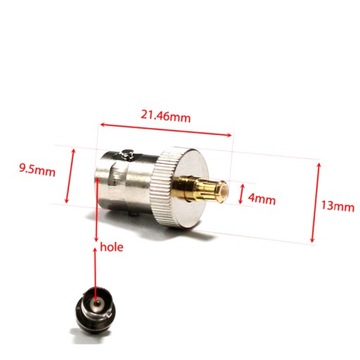 Adapter przejściówka BNC F / MCX M RTL2832U DVBT