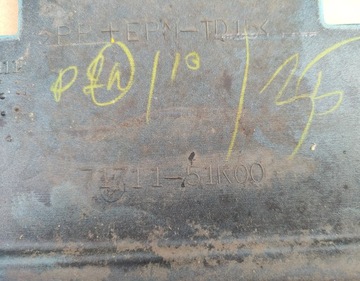 NÁRAZNÍK PŘEDNÍ SUZUKI SPLASH 2008-