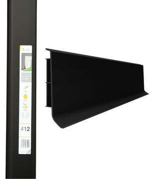 VOX LINELA LISTWA PRZYPODŁOGOWA CZARNA 412 80mm
