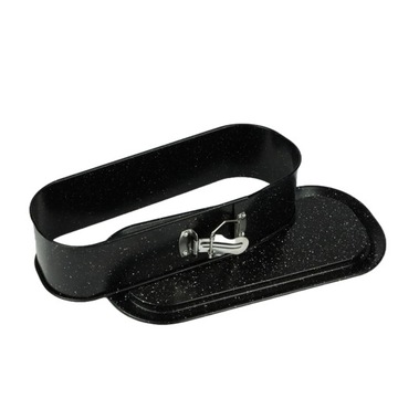 TORTOWNICA BLACHA FORMA DO PIECZENIA CIASTA PROSTOKĄTNA KEKSÓWKA 34X15,5 CM