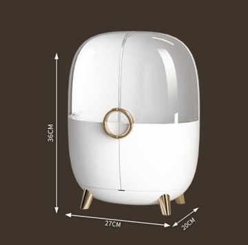 Organizer RING szkatułka na kosmetyki, biżuterię XL wielopoziomowy Elegant