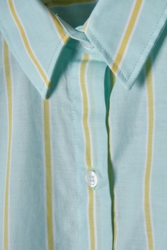 NEXT - bluzka koszulowa tunika piękny miętowy kolor - 46