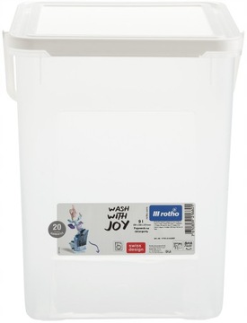 Контейнер Корзина для капсул моющих средств Rotho 9 л Прозрачный