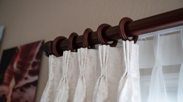 ДЕРЕВЯННЫЙ карниз Аксессуары Одинарный кронштейн