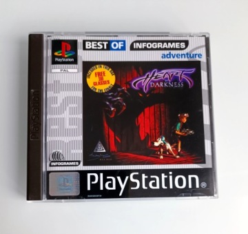 Heart Of Darkness PSX PS1 PSone ПОЛНАЯ PLAYSTATION 1 3XA