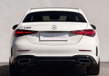 Mercedes Klasa C W206 Limuzyna 2.0 300 258KM 2023 Mercedes-Benz Klasa C I wlasciciel Pakiet AMG Hak Gwarancja Bezwypadko, zdjęcie 4