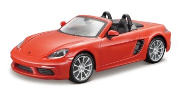 PORSCHE 718 BOXSTER модель металева BBURAGO 1:24
