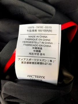 Мужская треккинговая куртка ARC'TERYX с мембраной Gore-Tex, размер M/L