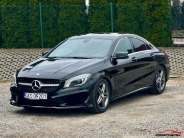 Mercedes CLA C117 Coupe 1.6 200 156KM 2014 Mercedes-Benz CLA AMG Navi Parkdistance Led Xenon Automat 1.6 Benzyna 156KM, zdjęcie 8