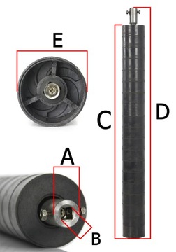 СЕГМЕНТЫ ПОГРУЖНОГО НАСОСА ПОГРУЖНОГО НАСОСА SEG 19