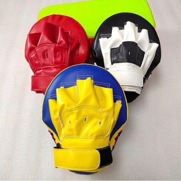Boxing Strike Curved Tajski Pad MMA Focus Mitts