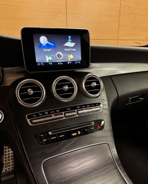 Mercedes Klasa C W205 Coupe 250 211KM 2016 Mercedes-Benz Klasa C 250 AMG salon Polska R CARS Warszawa 2.0 Benzyna, zdjęcie 14