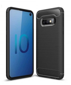 ETUI PANCERNE KARBON Case do SAMSUNG GALAXY S10e